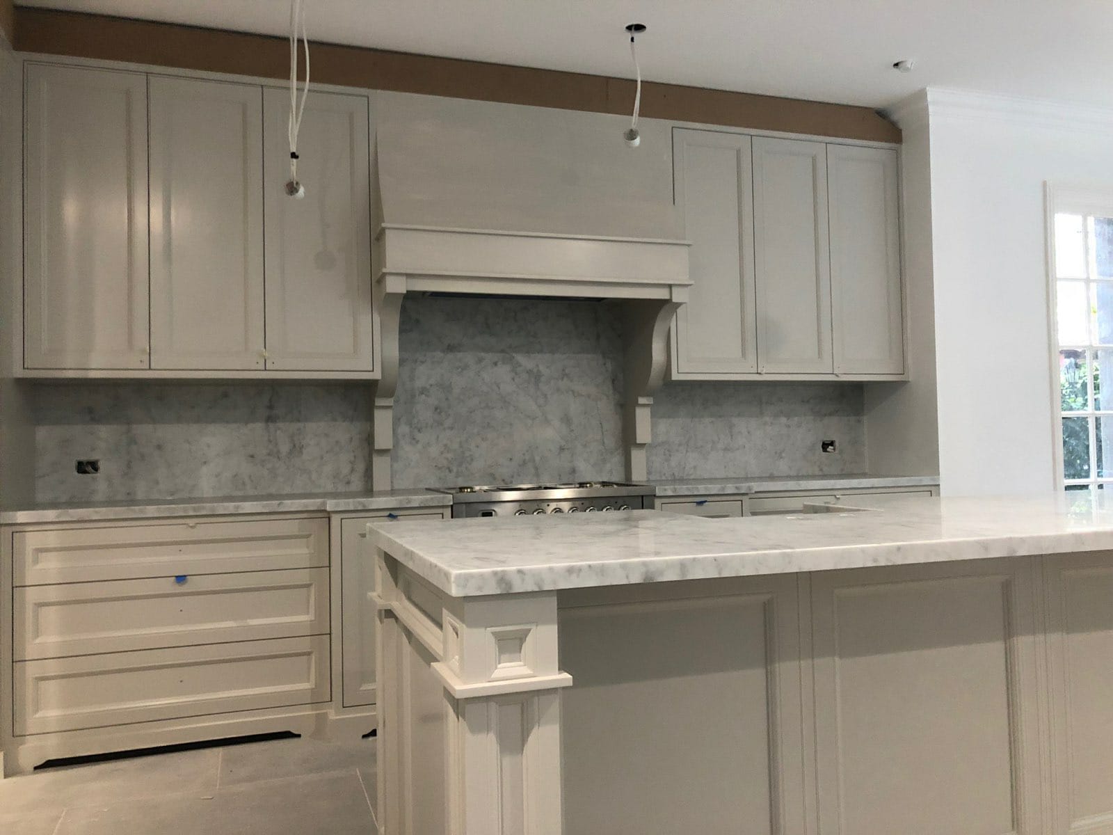 marble kitchen benchtop