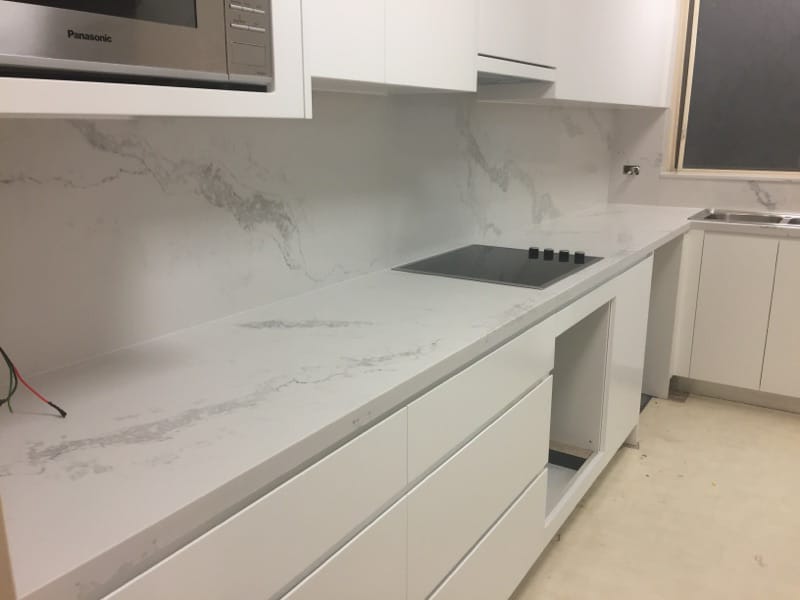 Stone Splashback Kitchen