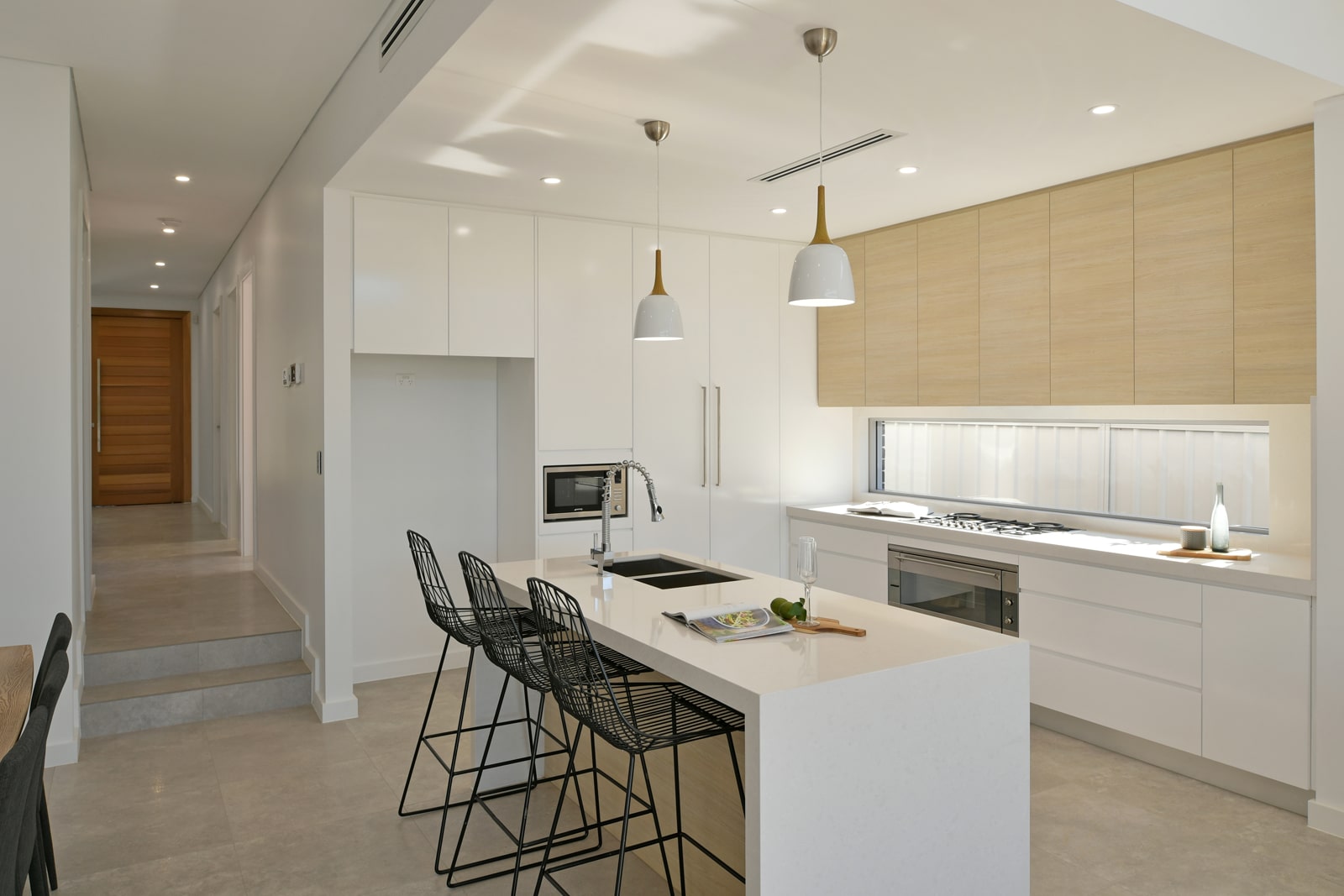 L Shape Kitchen with Island