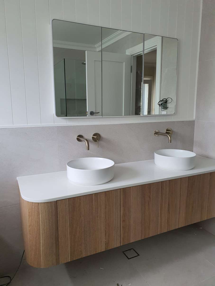 Timber Wall Hung Vanity
