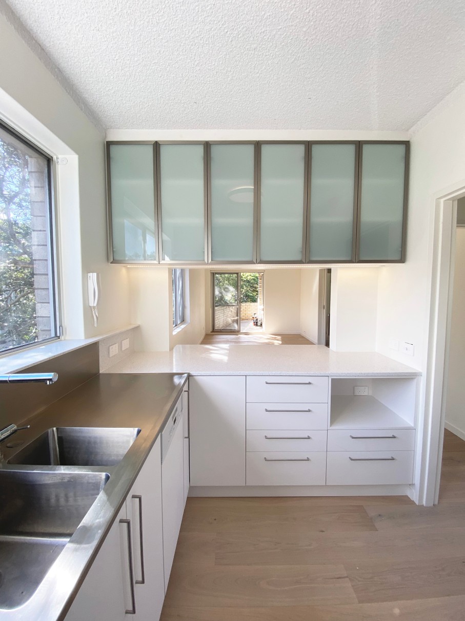 Aluminium Framed Glass Cabinet Doors