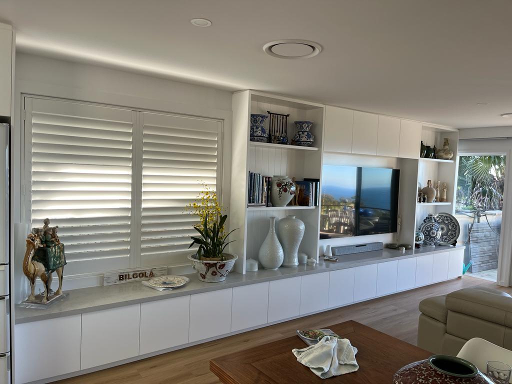 Side View of Living Room