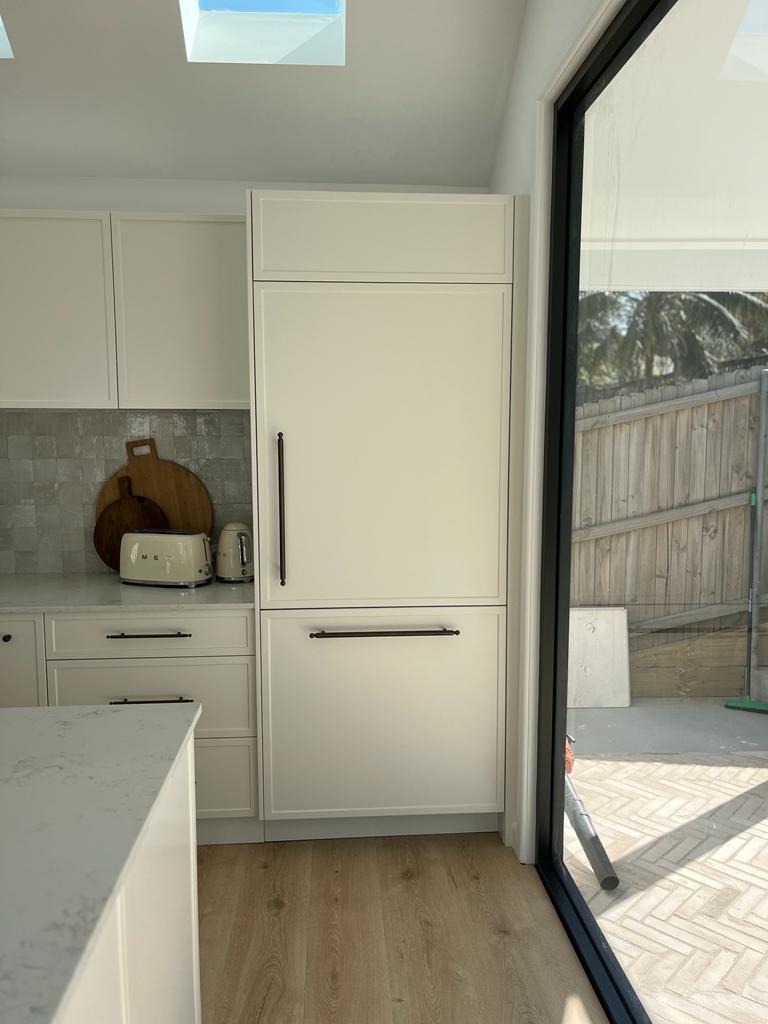 White Tall Kitchen Cabinet